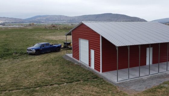 What Roof Pitch is Best for an Agricultural Building? | American Carports, Inc.