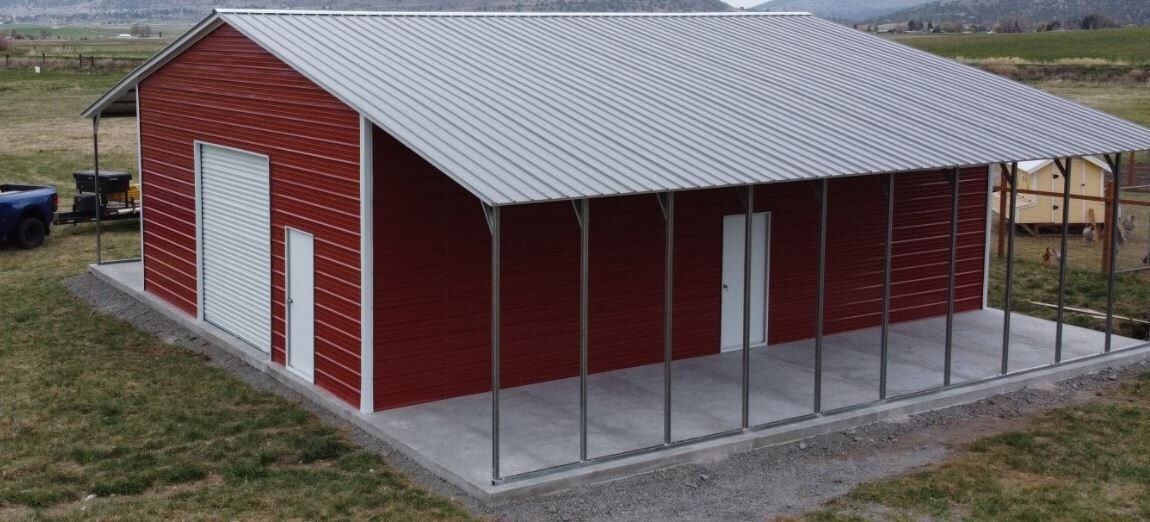 Metal Horse Barns from American Carports, Inc.