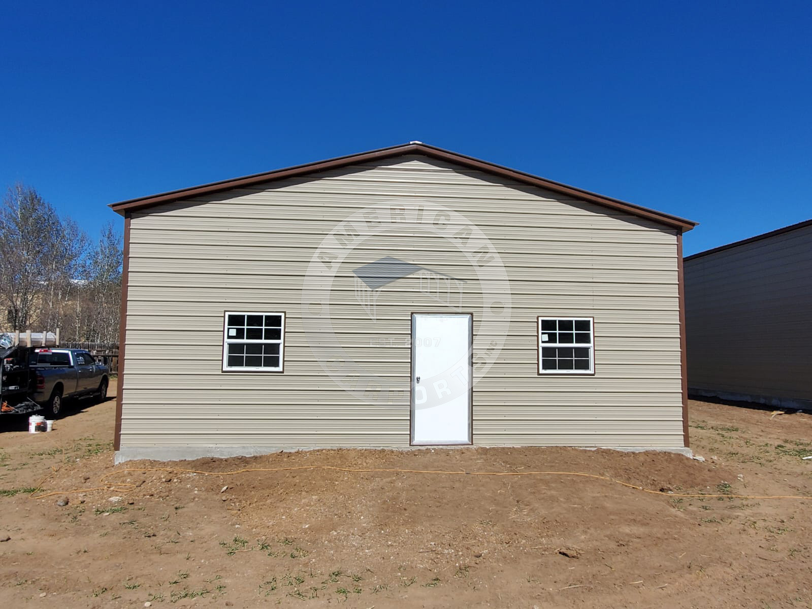 Spokane WA Metal Garage