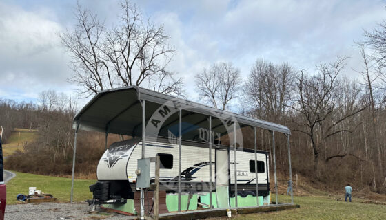 Can I Install a Carport on a Slope? | American Carports, Inc.