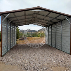 Madera CA metal carport for vehicle protection