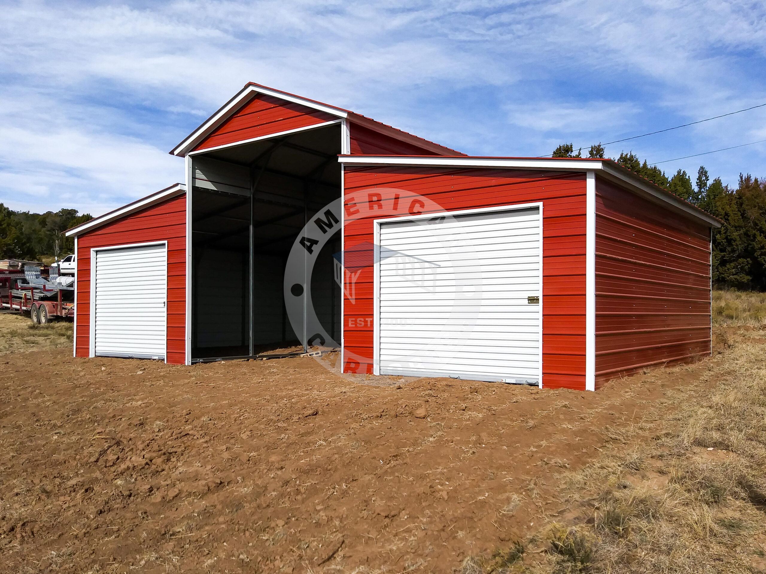 Tonopah NV Metal Barn