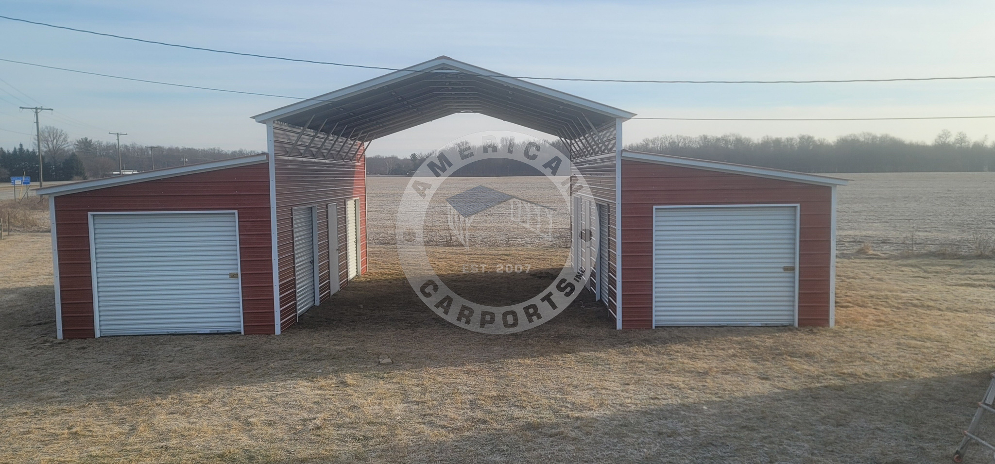 Chico CA metal barn for versatile storage and usage