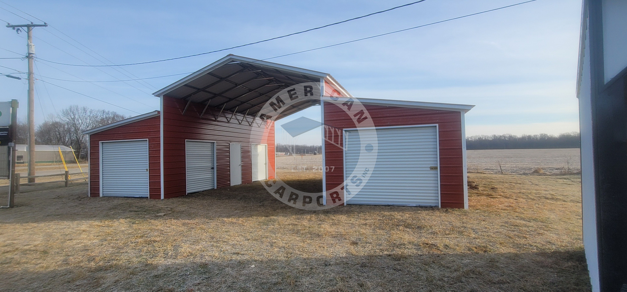 Chico CA metal barn for versatile storage and usage