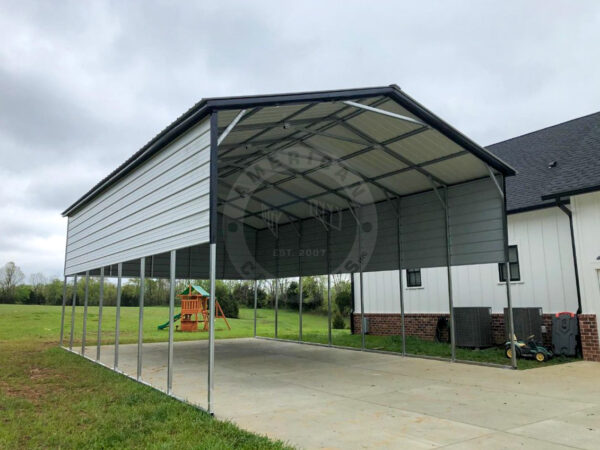 Yuba City CA metal carport for vehicle protection